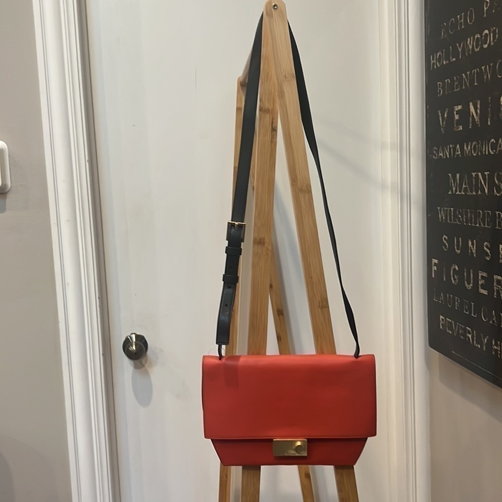 ALLSAINTS Harley leather Crossbody bag with defect - Picture 2 of 9